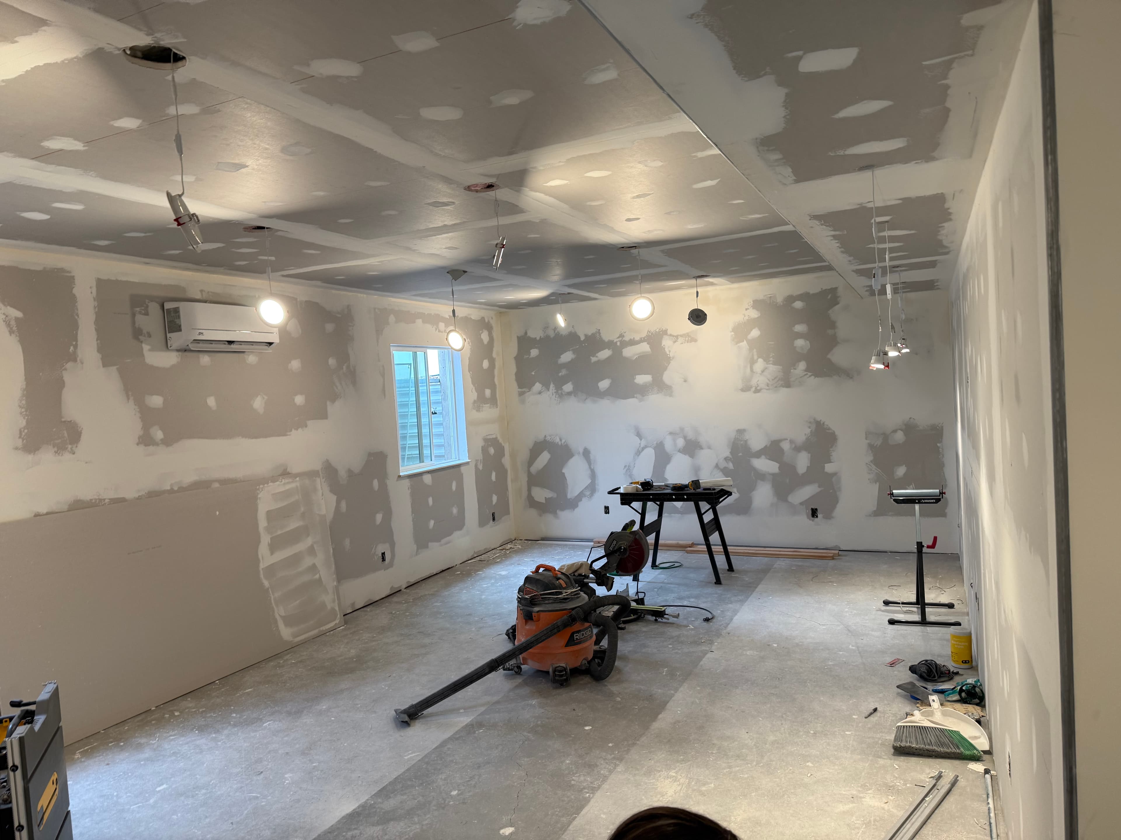 Finished Basement Drywall