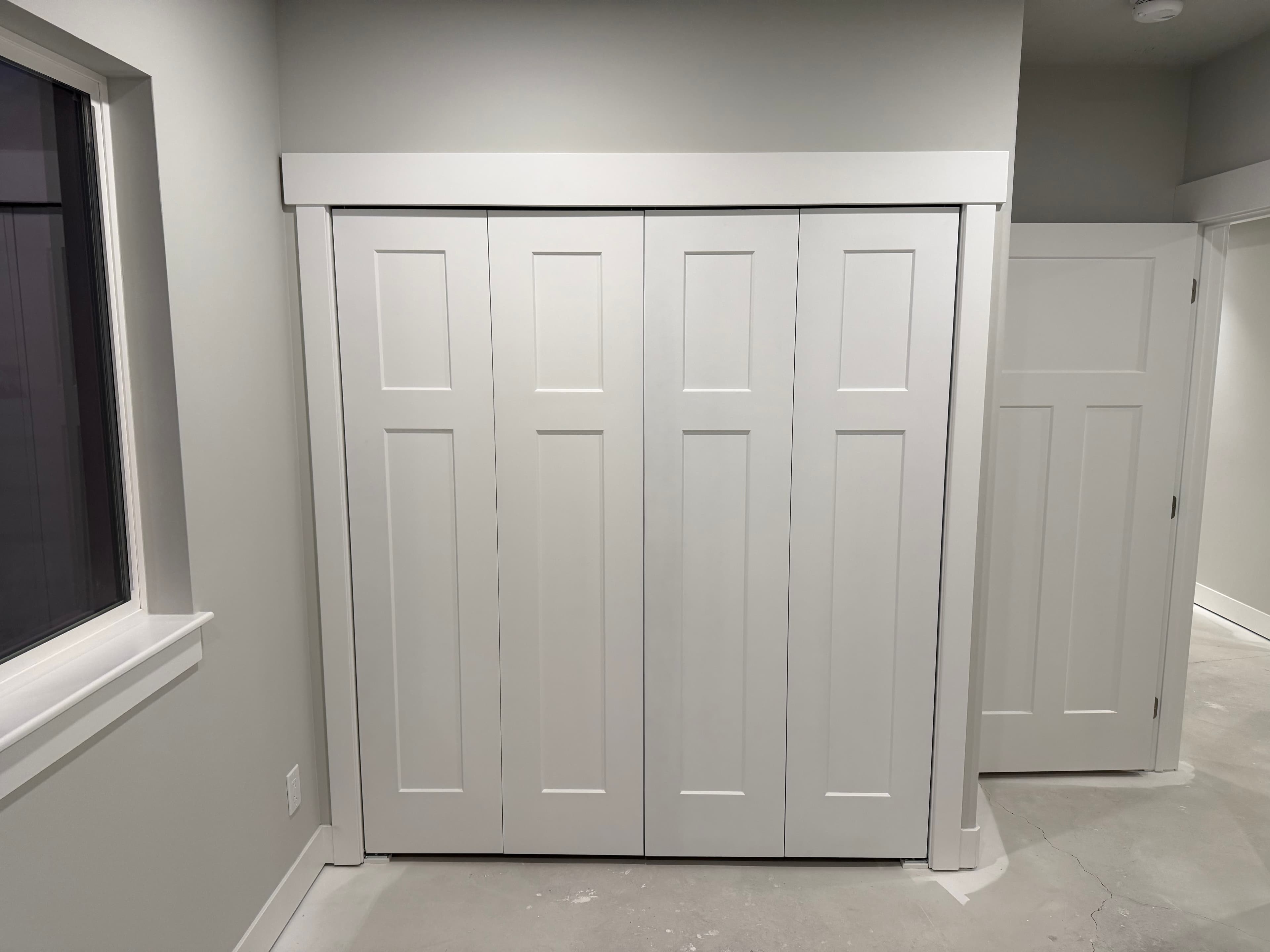 Custom Inset Closet Shelving